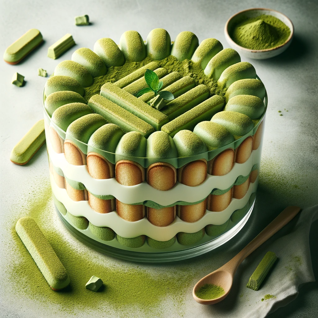 Panna Cotta au matcha