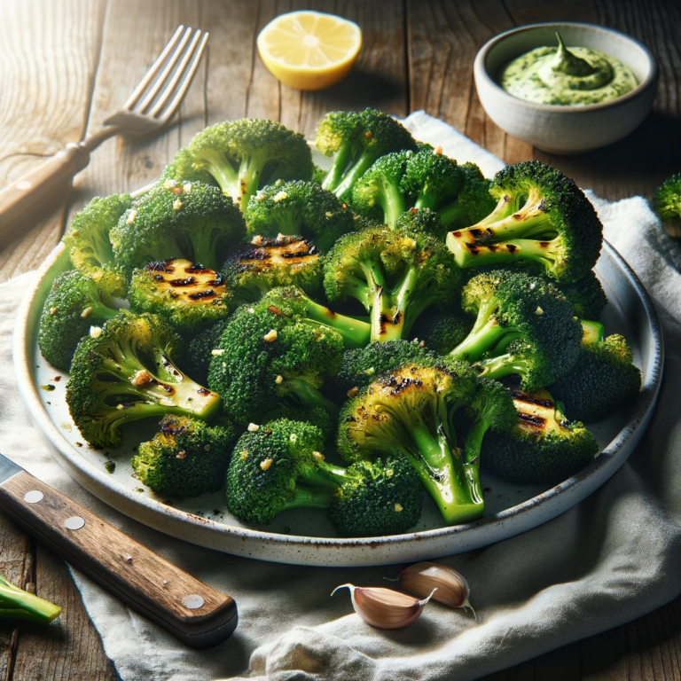 Brocolis grillés à l