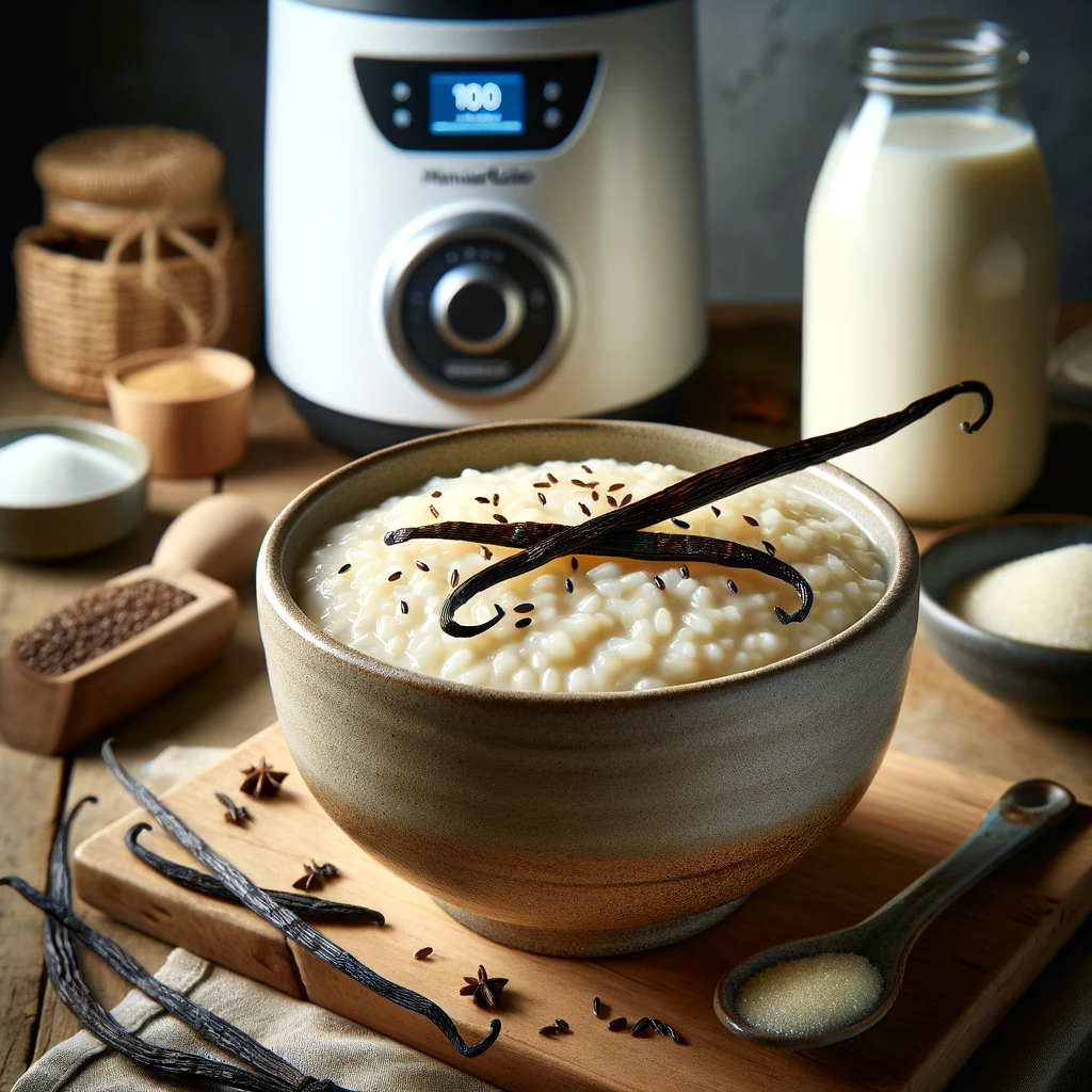 Riz Au Lait La Vanille Monsieur Cuisine