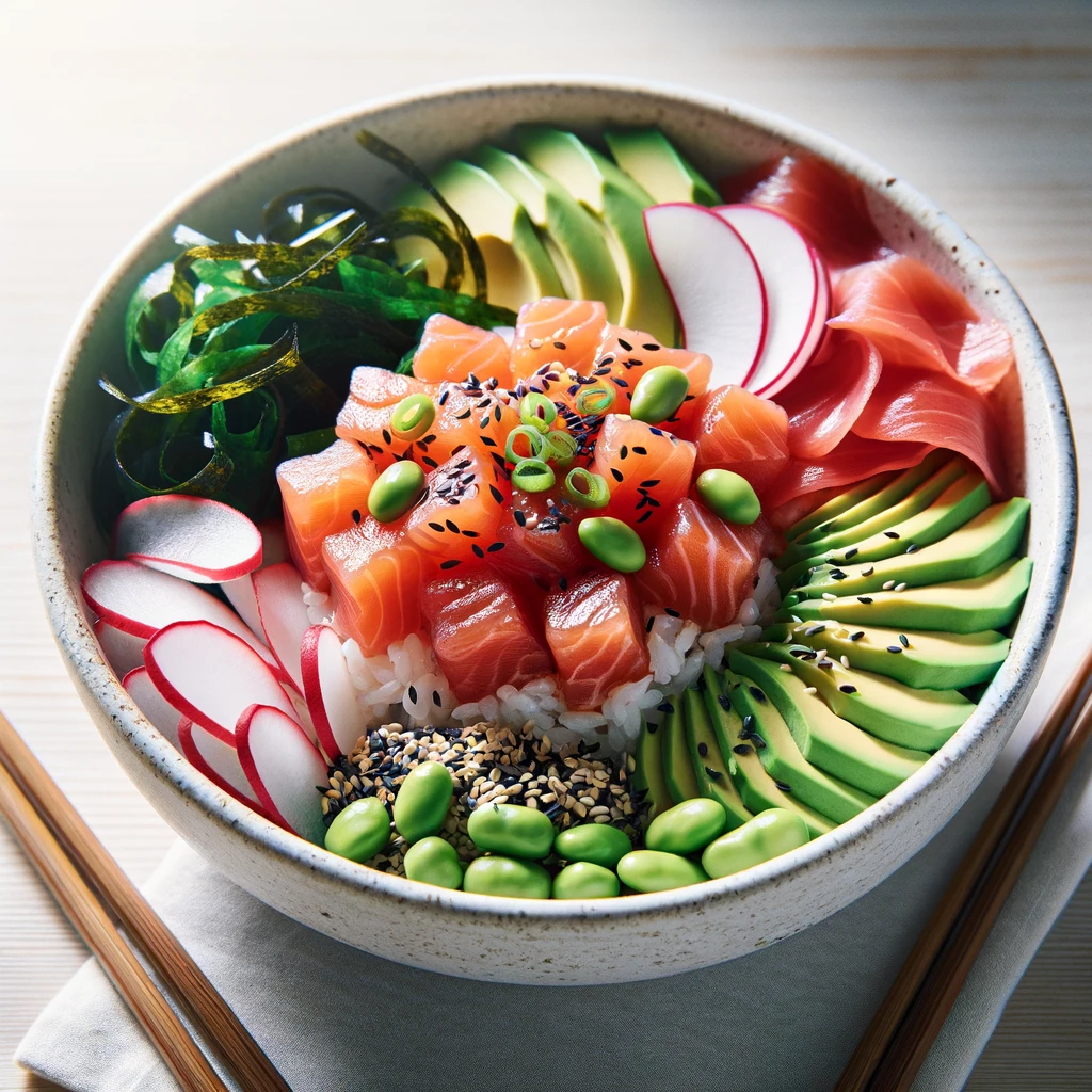 Poke Bowl à la sauce soja