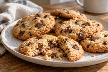 Biscuits sablÃ©s aux pÃ©pites de chocolat
