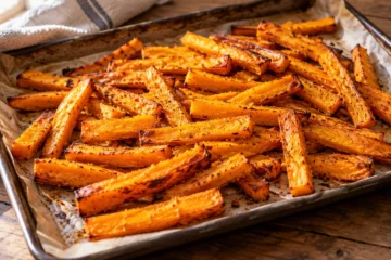 Frites de courge croustillantes au four
