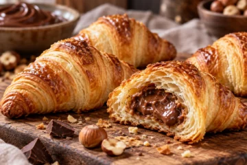 Croissants feuilletÃ©s fourrÃ©s Ã  la Pralinoise