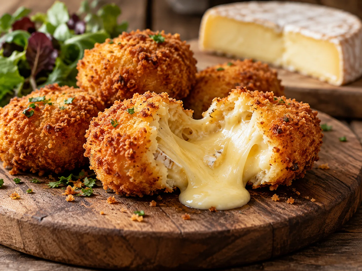 Croquettes de pommes de terre au reblochon
