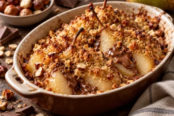 Crumble de poires Ã  la Pralinoise