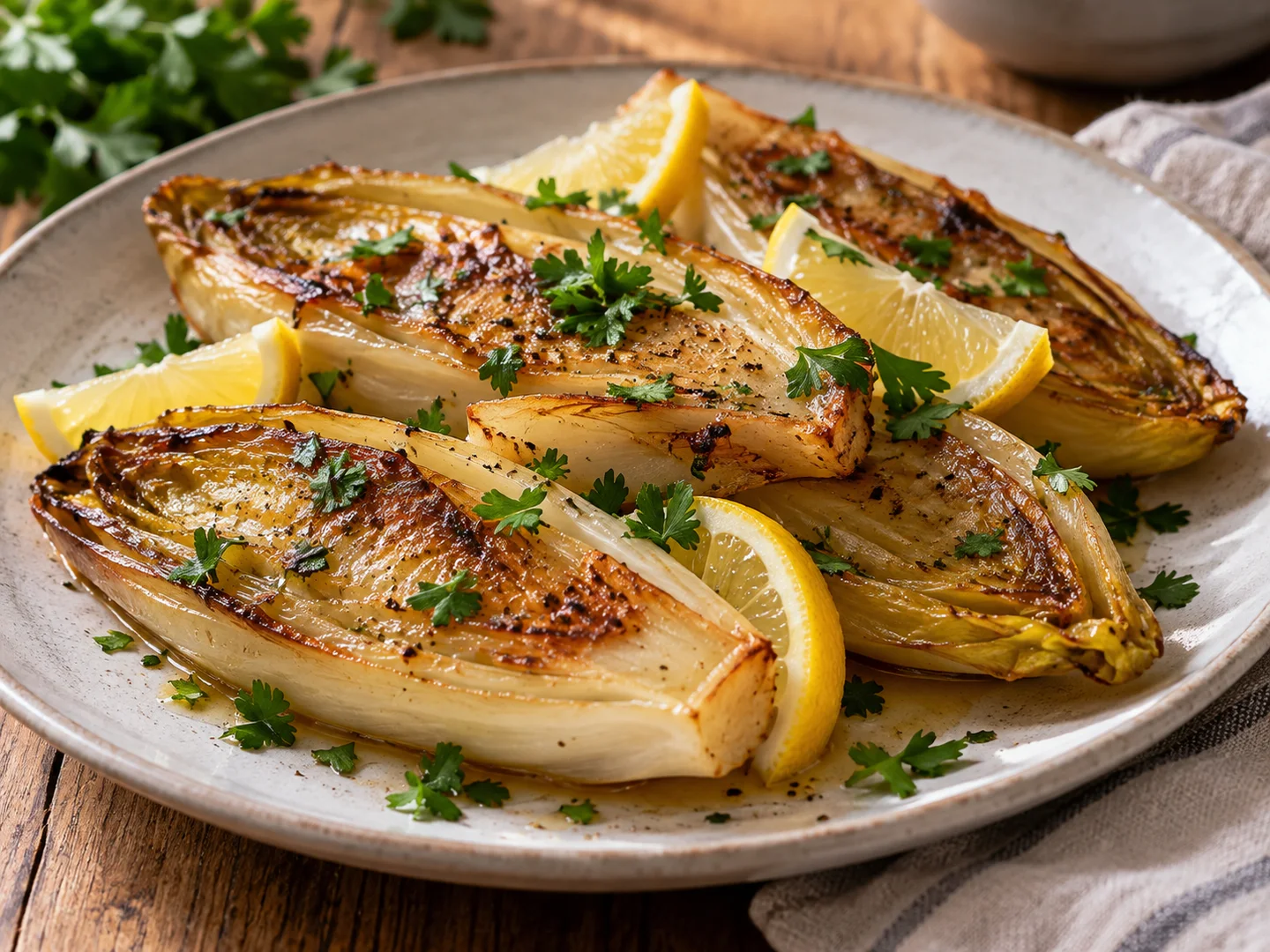 Endives sautÃ©es au citron