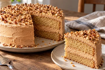 Génoise au praliné légère et régulière