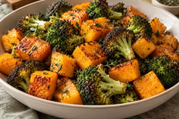 Gratin de courge et brocoli