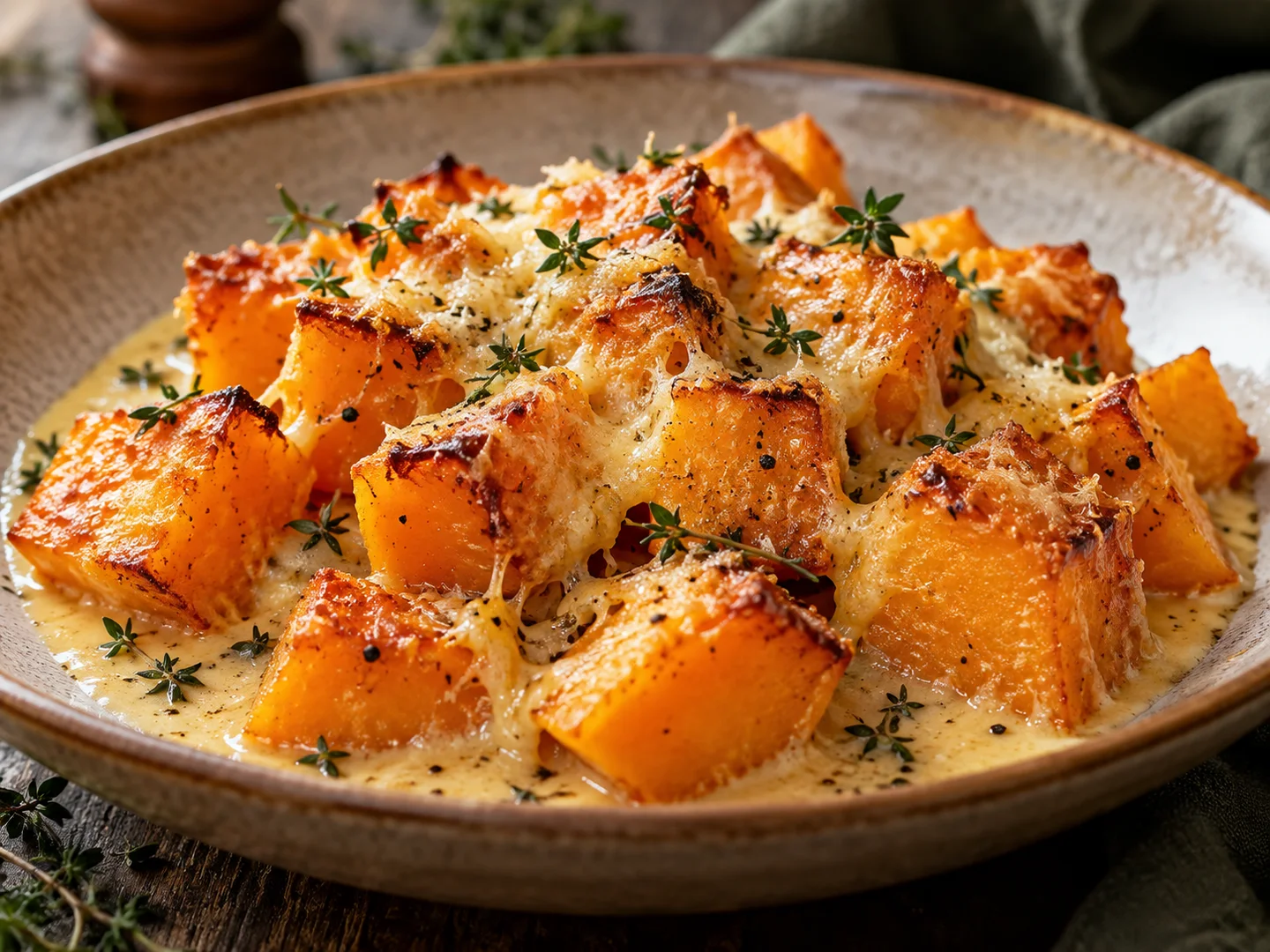 Gratin de courge au comtÃ©