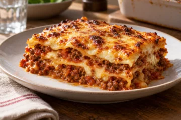 Lasagnes classiques Ã  la bolognaise