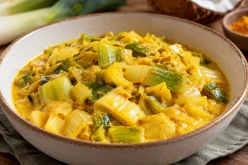 Poireaux fondants au curry