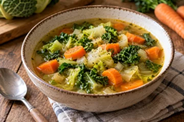 Potage de chou et carottes