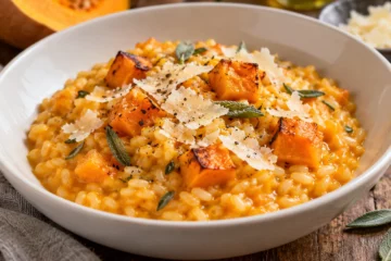 Risotto Ã  la courge et au parmesan
