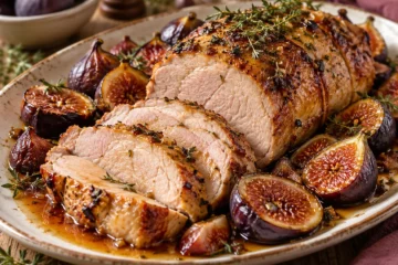 RÃ´ti de porc aux figues