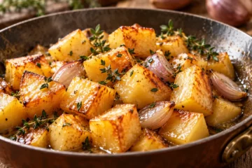 Rutabaga braisÃ© au vin blanc