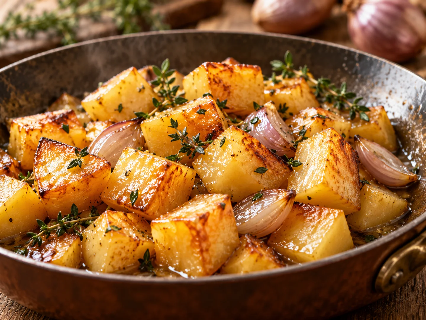 Rutabaga braisÃ© au vin blanc