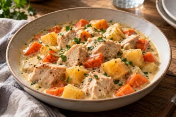 FricassÃ©e de dinde au rutabaga