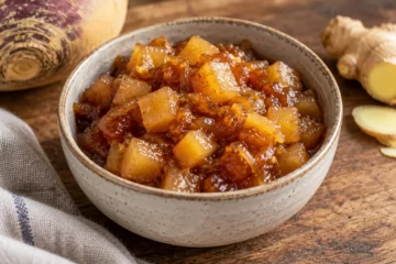 Chutney de rutabaga au gingembre