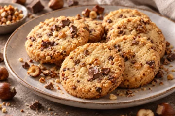 SablÃ©s Ã  la Pralinoise et noisettes