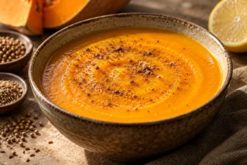 Soupe de courge aux Ã©pices douces