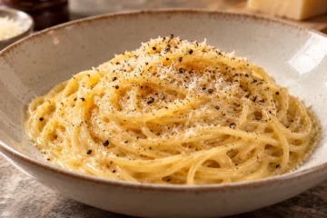 Spaghetti crÃ©meux au beurre et parmesan