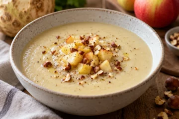 VeloutÃ© de cÃ©leri-rave et pomme