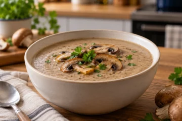 Velouté de champignons au Monsieur Cuisine